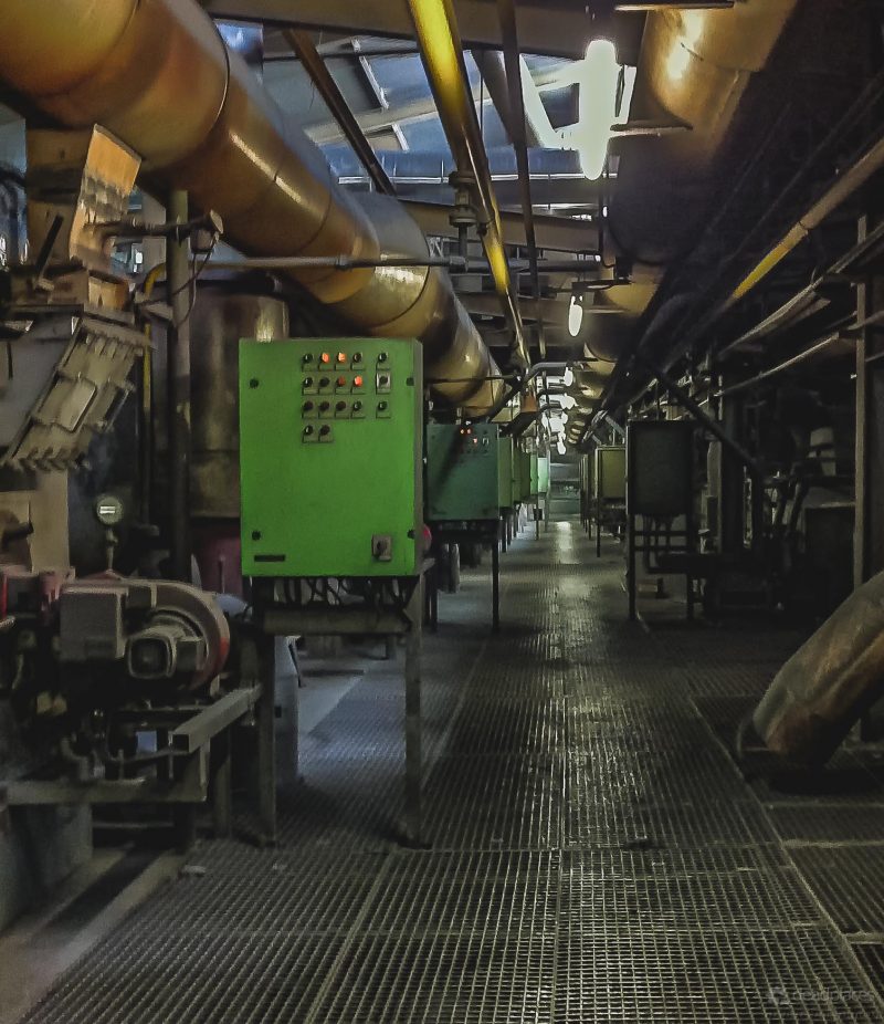 Fahrweg Schiebebuehne Pressen Hangseite